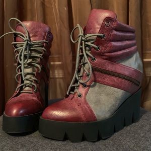 Penny Loves Kenny Wedge Boots